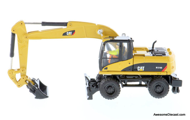 Diecast Masters 1:87 Caterpillar M318D Wheeled Excavator