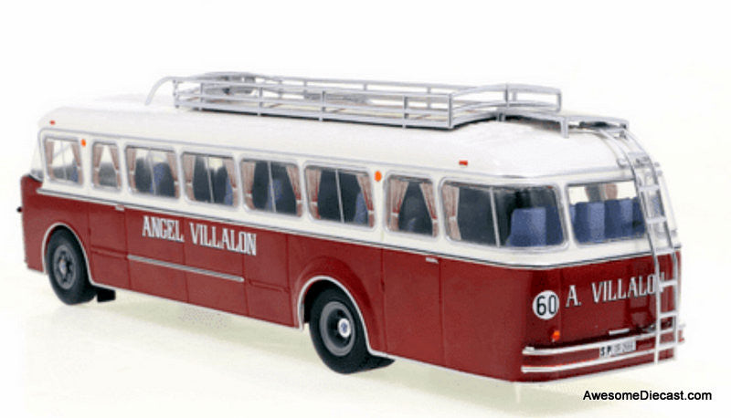 Hachette 1:43 1955 Pegaso Z-404 Coach: Angel Villalon Coach Tours