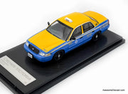 Ford Crown Victoria: Los Angeles Checker Taxi 1:64 Diecast Model Car by Rollin
