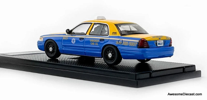 Ford Crown Victoria: Los Angeles Checker Taxi 1:64 Diecast Model Car by Rollin