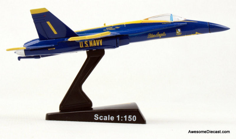 Blue Angel 6 Piece Gift Set 1:150 Diecast Model Plane by Postage Stamp