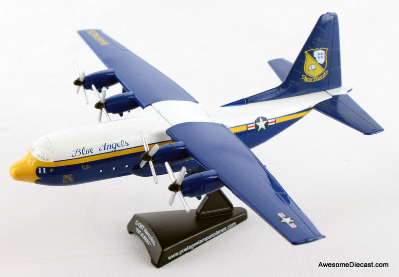 Postage Stamp 1:200 Lockheed C-130T Hercules "Fat Albert": Blue Angels