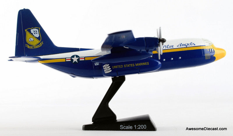 Postage Stamp 1:200 Lockheed C-130T Hercules "Fat Albert": Blue Angels