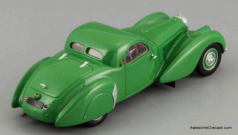 Minichamps 1:43 1939 Bugatti Type 57C Coupe, Green (Mullin Automotive Museum)