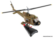 Postage Stamp 1:87 Bell UH-1C US Army Huey Gunship: 1st Cavalry Division