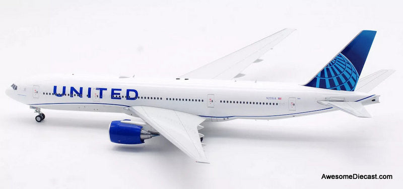 Boeing 777-200: United Airlines (Reg # N209UA) 1:200 Diecast Model Plane by Inflight