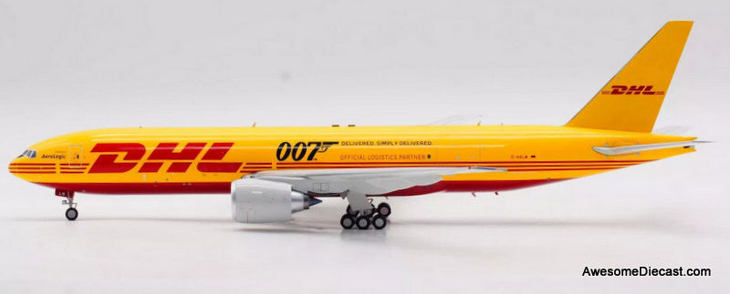 Boeing 777-F: DHL AeroLogic (Reg #D-AALM) 1:200 Diecast Model Plane by B-Models