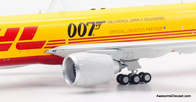 Boeing 777-F: DHL AeroLogic (Reg #D-AALM) 1:200 Diecast Model Plane by B-Models