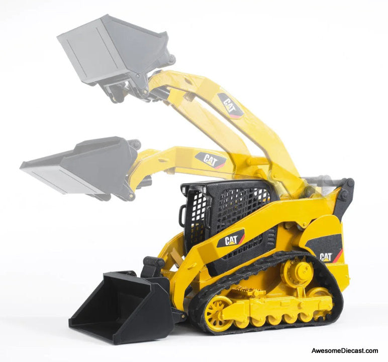 Bruder 1:16 Caterpillar Delta Loader, Yellow