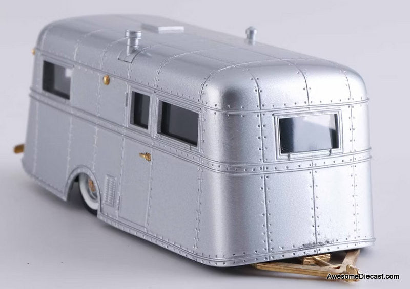 RARE!! Brooklin Models 1:43 1936 Pierce Arrow & Travelodge: Silver Anniversary Set