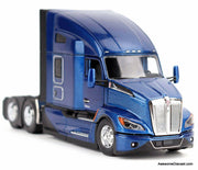 Diecast Masters 1:50 Kenworth T680 High Roof Sleeper Tractor, Deep Cerulean Blue