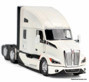 Diecast Masters 1:50 Kenworth T680 High Roof Sleeper Tractor, Pearlescent White