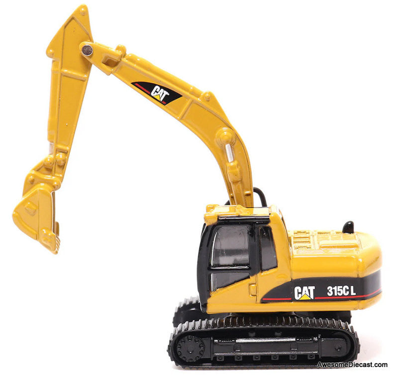 Diecast Masters 1:87 Cat CT660 Day Cab Tractor w/Lowboy Trailer & Cat 315C L Hydraulic Excavator