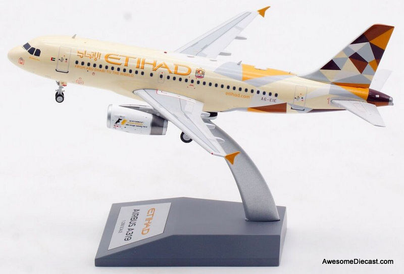 Inflight 200 1:200 Airbus A319: Etihad Airways (Reg #A6-EIE)