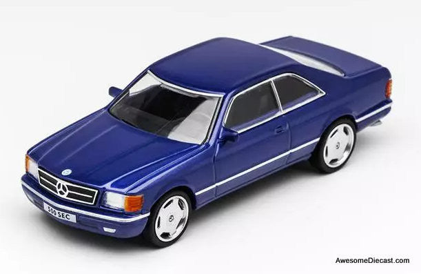 DCT 1:64 Mercedes Benz 500 SEC, Metallic Blue
