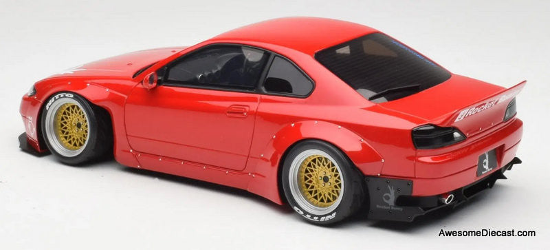 2014 Nissan Silvia (S15) Coupe Rocket Bunny, Red 1:18 Resin Cast Model by Otto