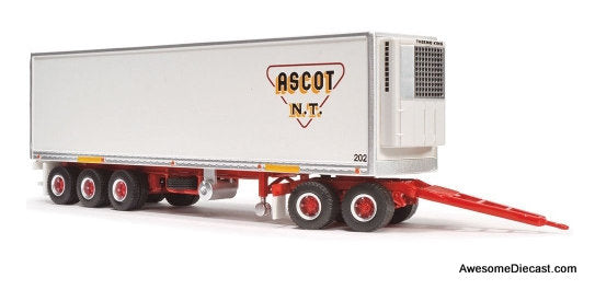 Kenworth COE Sleeper Tractor w/Dry Goods Road Train Trailers: Ascot N.T. Haulage 1:64 Diecast Model Truck by Highway Replicas