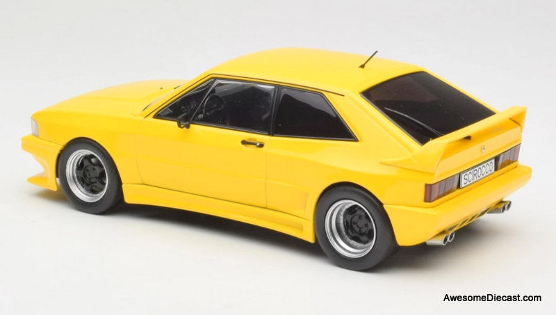 1980 Volkswagen Scirocco Coupe, Yellow 1:18 Diecast Model Car by MCG