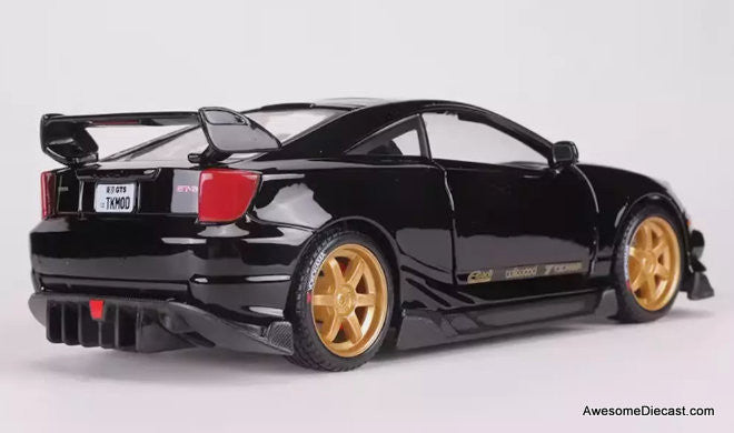 Maisto 1:24 Toyota Celica GT-S, Black/Carbon Fiber