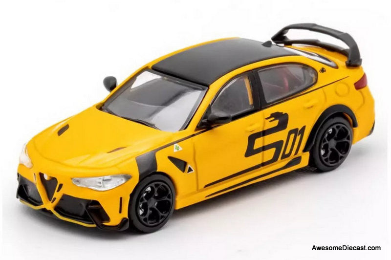 DCT 1:64 Alfa Romeo Juliet GTam, Yellow