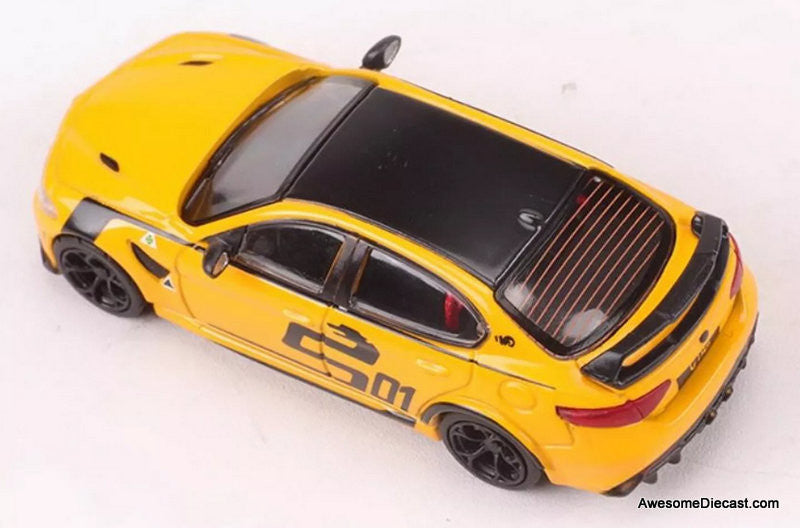 DCT 1:64 Alfa Romeo Juliet GTam, Yellow