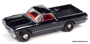 Johnny Lightning 1:64 1967 Chevrolet El Camino, Tuxedo Black