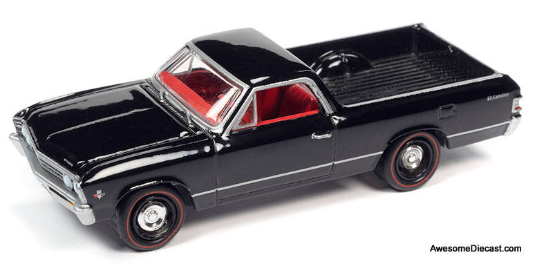 Johnny Lightning 1:64 1967 Chevrolet El Camino, Tuxedo Black
