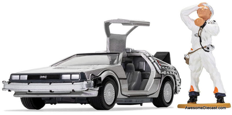 Corgi 1:36 Back to The Future Delorean w/Doc Brown Figure