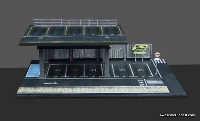 Steel Structure Platform Parking Scene 1:64 Diorama by MoreArt