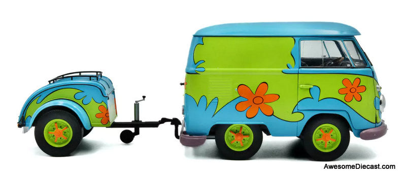 1950 Kool Kombi (Ghost Hunter), Blue/Green 1:18 Diecast Model Vehicle by Solido