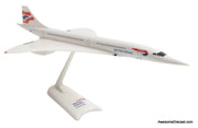 Concorde: British Airways (Reg #G-BOAC) 1:250 ABS Plastic Model Plane by Sky Marks