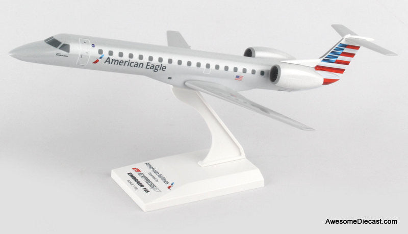 Embraer ERJ 145: American Eagle Express Jet 1:100 ABS Plastic Model Plane by Sky Marks