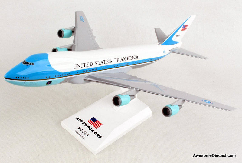 Boeing VC-25 747-200 United States of America: Air Force One 1:250 ABS Plastic Model Plane by Sky Marks