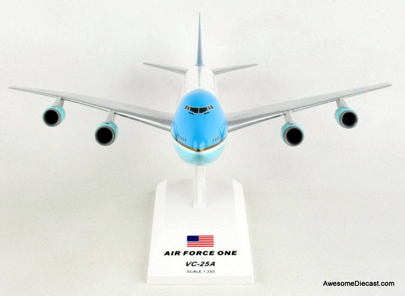 Boeing VC-25 747-200 United States of America: Air Force One 1:250 ABS Plastic Model Plane by Sky Marks