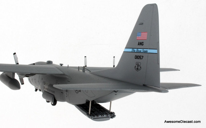 Lockheed C-130H: U.S Air Force (Delaware Air National Guard) 1:200 Diecast Model Plane by Gemini 200