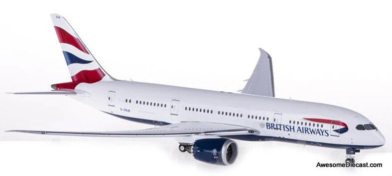 Boeing 787-8 Dreamliner: British Airways (Reg #G-ZBJB) 1:200 Diecast Model Plane by Inflight 200