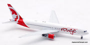 Boeing 767-300: Air Canada Rouge (Reg #C-FJZK) 1:200 Diecast Model Plane by B-Models