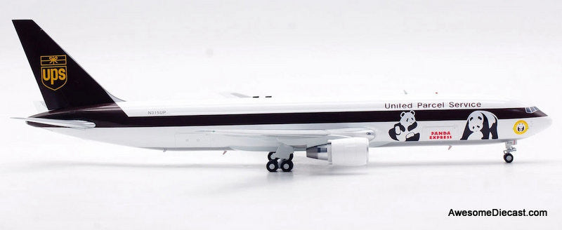 Boeing 767-300ER:  United Parcel Service (Reg #N315UP) Panda Express 1:200 Diecast Model Plane by B-Models