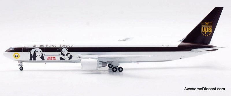 Boeing 767-300ER:  United Parcel Service (Reg #N315UP) Panda Express 1:200 Diecast Model Plane by B-Models