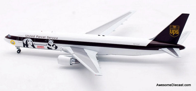 Boeing 767-300ER:  United Parcel Service (Reg #N315UP) Panda Express 1:200 Diecast Model Plane by B-Models