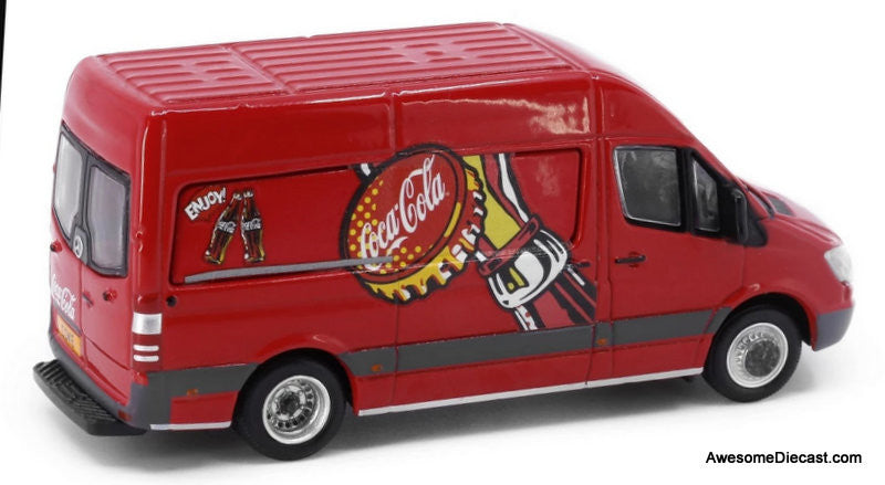 Tiny 1:76 Mercedes Benz Sprinter: Coca Cola