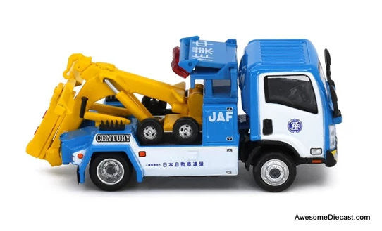 Tiny 1:76 Isuzu N Series Tow Truck: JAF Century Towing