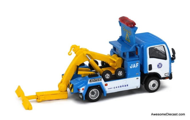 Tiny 1:76 Isuzu N Series Tow Truck: JAF Century Towing