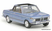 Schuco 1:43 BMW 2002 Cabriolet, Metallic Blue