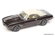 AutoWorld 1:64 1969 Pontiac Firebird, Espresso Brown Metallic