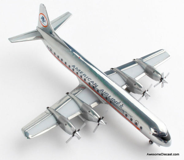 ヴィンテージ　American Airlines Electra 航空機 模型 Gemini Jets 1:400 Lockheed L-188 Electra: American Airlines