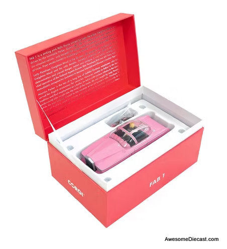 Rolls Royce FAB 1, Pink w/Figures "Thunderbirds" Diecast Model Car by Corgi