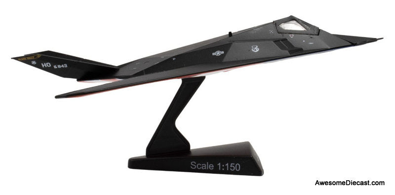Lockheed F-117 Nighthawk "Affectionately Christine" 1:150 Diecast Model Plane by Postage Stamp