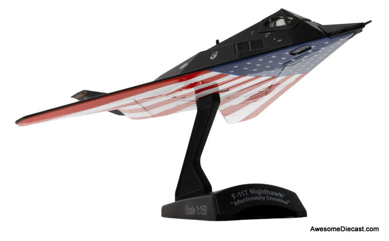 Lockheed F-117 Nighthawk "Affectionately Christine" 1:150 Diecast Model Plane by Postage Stamp