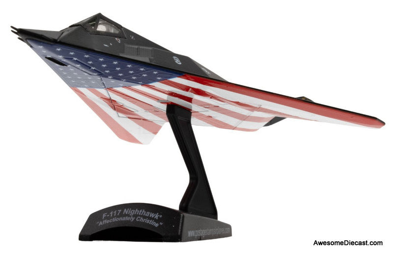 Lockheed F-117 Nighthawk "Affectionately Christine" 1:150 Diecast Model Plane by Postage Stamp